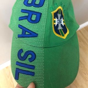 Green Brazil Soccer hat